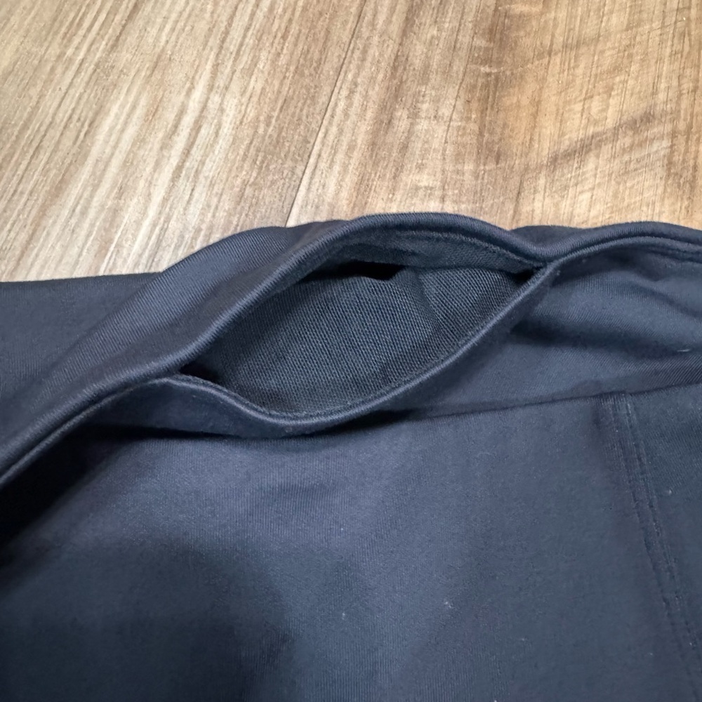 Athleta Delancey Flare Pants Black High Rise Work Travel Workout Trousers, L - Picture 15 of 16